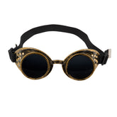 Lunettes Steampunk Or / Lunettes Futuriste Dorée / La Maison Du Déguisement