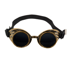 Lunettes Steampunk Or / Lunettes Futuriste Dorée / La Maison Du Déguisement