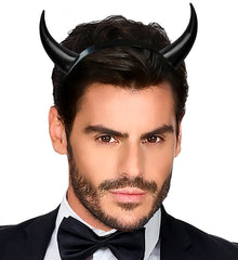 Cornes Diable Noir / Serre-tête Diable Noir / Diadème de diablesse / La Maison du Déguisement