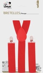 Bretelles Rouges élastiques / Bretelles Rouges / La Maison Du Déguisement