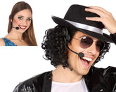 Casque micro / Écouteurs Noir / La Maison Du Déguisement