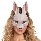 Masque En Tissu Lapin / Demi Masque Lapin / La Maison Du déguisement