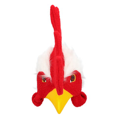 Masque Demi-Visage peluche Coq / Masque Poule / Masque peluche Poulet / La Maison Du Déguisement