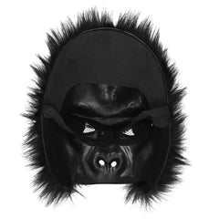 Masque Demi-Visage Gorille en Peluche / Demi Masque King Kong / Masque Gorille / La Maison du Déguisement