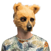 Masque Demi-Visage Ours en peluche / Masque de Ours Fourrure / Demi Masque Ours / La Maison du Déguisement