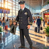 Déguisement Pilote de Ligne / Costume Aviateur Homme / La Maison Du Déguisement