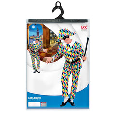 Déguisement Arlequin Luxe / Costume Arlequin, Clown Luxe / La Maison Du Déguisement