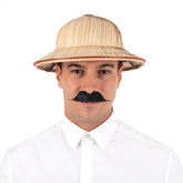 Casque Colonial / Casque Colonial aventurier / Chapeau de paille colonial / La Maison du Déguisement