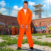 Déguisement Guantanamo Adulte / Costume Prisonnier Américain / Costume Détenu Orange / La Maison Du Déguisement