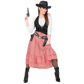 Déguisement Cowboy Femme / Costume Robe Western Lady Adulte / La Maison Du Déguisement