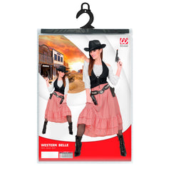 Déguisement Cowboy Femme / Costume Robe Western Lady Adulte / La Maison Du Déguisement