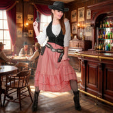 Déguisement Cowgirl Femme / Costume Robe Western Lady Adulte / La Maison Du Déguisement