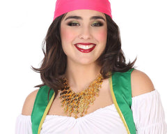 Collier Princesse Jasmine / Collier Danseuse Orientale /Collier de pièces dorées arabe / La Maison Du Déguisement