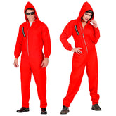 Location Déguisement La Casa de Papel / Location Costume Combinaison Rouge / La Maison du Déguisement