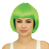 Perruque Cabaret Vert / Perruque Carré Vert / Perruque Party Vert / La Maison Du Déguisement