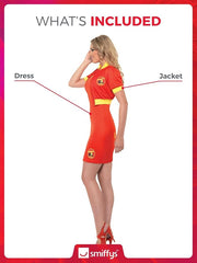 Location Déguisement Baywatch Femme / Location Costume Alerte à Malibu Adulte / Location Costume Baywatch Beach Lifeguard Femme / La Maison Du Déguisement