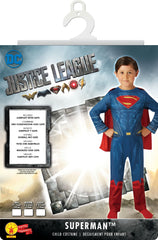 Déguisement classique Superman Justice League Enfant / Costume Super Héros Superman Enfant / La Maison Du Déguisement