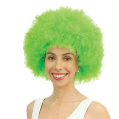 Perruque Afro Jimmy vert / Perruque Afro Groove Vert / La Maison du Déguisement