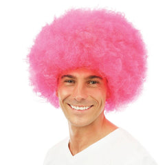 Perruque Afro Jimmy Rose / Perruque Afro Groove Rose / La Maison du Déguisement