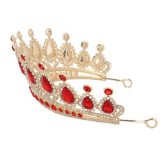 Couronne de Princesse Disney Or / Diadème de Princesse Métal Dorée et Strass / Metal diadème Royal Christina / La Maison Du Déguisement