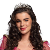 Diadème de Princesse Métal / Couronne Royal Métal / Diadème Royal Mary / La Maison du Déguisement