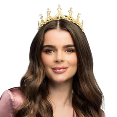 Diadème Princesse en métal / Couronne Royal Elizabeth en métal / Couronne de Reine en métal / La Maison du Déguisement