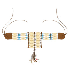 Collier Indien / Collier Indienne / Collier Native / La Maison Du Déguisement