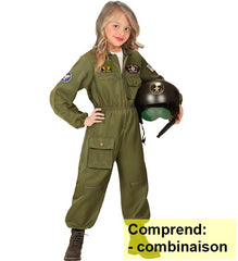 Déguisement Top Gun Enfant / Costume Pilote De Combat, Aviateur Enfant / La Maison Du Déguisement