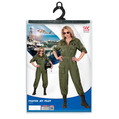 Déguisement Pilote de Chasse Femme / Costume Aviateur / Costume Top Gun / La Maison Du Déguisement