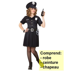 Déguisement de Police Enfant / Costume Robe Policière Fille / La Maison Du Déguisement