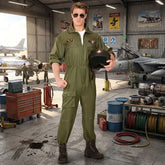 Déguisement Pilote de Chasse / Costume Aviateur / Costume Top Gun / La Maison Du Déguisement