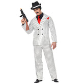 Déguisement Années 20, 30 Blanc / Costume Gangster Gatsby Adulte / Costume Borsalino Blanc / La Maison Du Déguisement