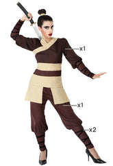 Déguisement Guerrière Chinoise / Costume Guerrier Ninja Femme / La Maison Du Déguisement