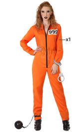 Déguisement prisonnière Américaine / Costume Combinaison Guantanamo américain / La Maison Du Déguisement