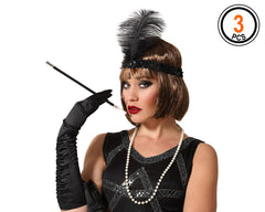 Set accessoires Années 1920,30 / Kit Charleston Année 1920,30 / La maison du Déguisement