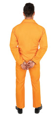 Déguisement Prisonnier Américain Homme / Costume Guantanamo Orange Adulte / La Maison Du Déguisement