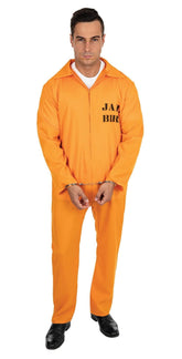 Déguisement Prisonnier Américain Homme / Costume Guantanamo Orange Adulte / La Maison Du Déguisement