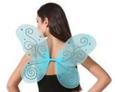 Ailes de Fée Bleu / Ailes de papillon Bleu / La Maison Du Déguisement