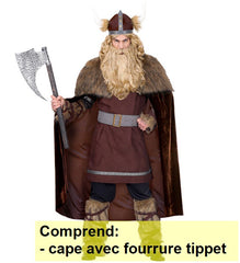 Déguisement Cape Viking Luxe / Costume Cape Médiévale Luxe / Cape Chevalier Luxe / La Maison Du Déguisement