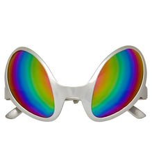 Lunettes Alien Holographiques / Lunettes Alien L'espace Multicolore / La Maison Du Déguisement