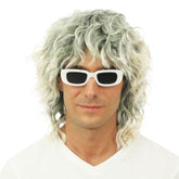 Perruque Michel Blond / Perruque Longue Bouclée Blond / La Maison du Déguisement