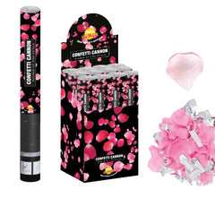 Canon à confettis Rose 50 cm / Canon à confettis pétales de roses / La Maison Du Déguisement