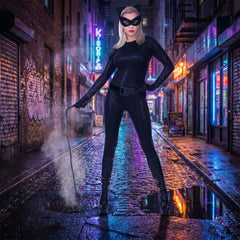 Déguisement Chat Noir Adulte / Costume Super Chat Catwoman Femme/ La Maison Du Déguisement