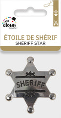Étoile de Shérif Métal / Etoile shérif western / La Maison du Déguisement