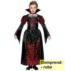 Déguisement Vampire Fille / Costume Comtesse Vampiresse Enfant / Costume Spider Sorcière Enfant / La Maison Du Déguisement