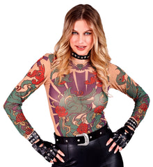 Bracelet Biker en simili cuir / Bracelet Punk simili cuir / Bracelet Hard Rock Noir / La Maison Du Déguisement