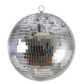 Boule à Facettes Miroir Argent 30 cm / Boule Disco Argent 30 cm / La Maison du Déguisement