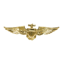 Broche d’Aviateur Dorée / Broche Pilote Or / La Maison Du Déguisement