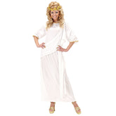Déguisement Romaine Toge Blanche Adulte / Costume Toge Grecque Femme / La Maison Du Déguisement