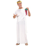 Déguisement Toge Romain Blanche Homme / Costume Toge Grec Blanc Adulte / La Maison Du Déguisement